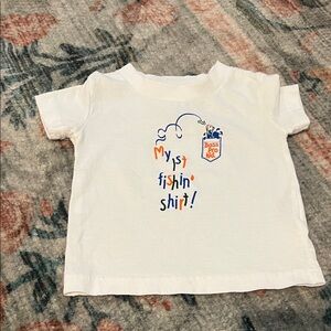 RARE Bass Pro Baby TShirt - My First Fishing Shirt 6 months